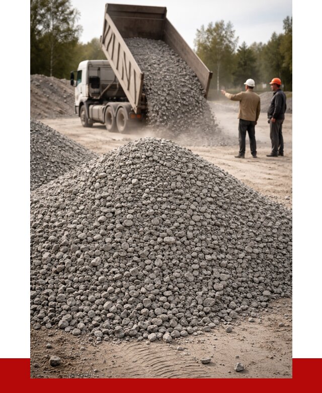 Гранитный щебень фракция 0-5 в Кизилюрте от 2995 руб ПРОНЕРУДКзт