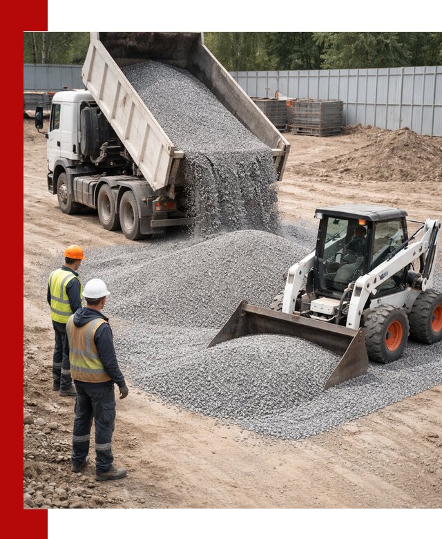 Доставка и продажа гранитного щебня фракции 0-5 в Кизилюрте