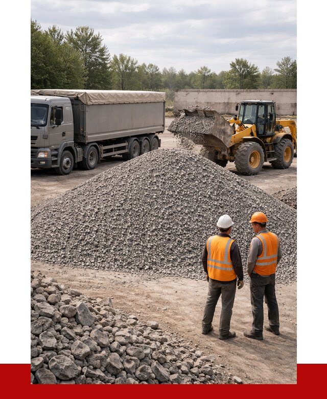 Гранитный щебень фракция 5-20 в Кизилюрте от 4337 руб | ПРОНЕРУДКзт