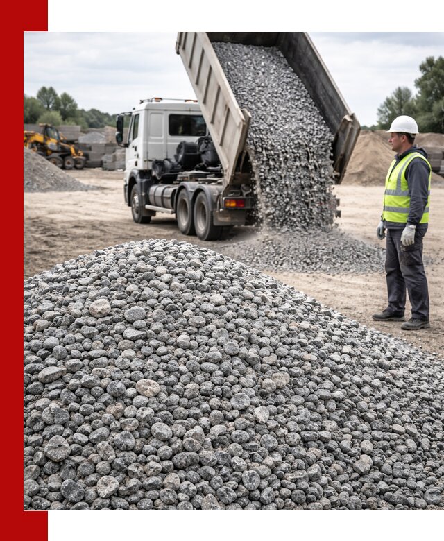 Доставка и продажа гранитного щебня фракции 5-20 в Кизилюрте