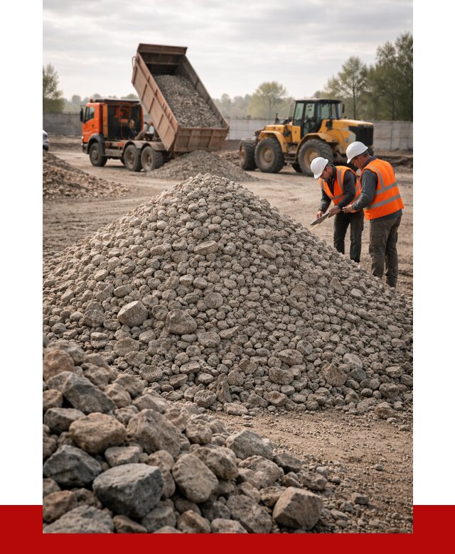 Гранитный щебень фракция 40-70 в Кизилюрте от 2582 руб ПРОНЕРУДКзт