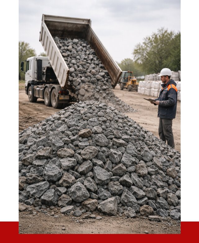 Гранитный щебень фракция 100-200 в Кизилюрте от 4337 р. ПРОНЕРУДКзт