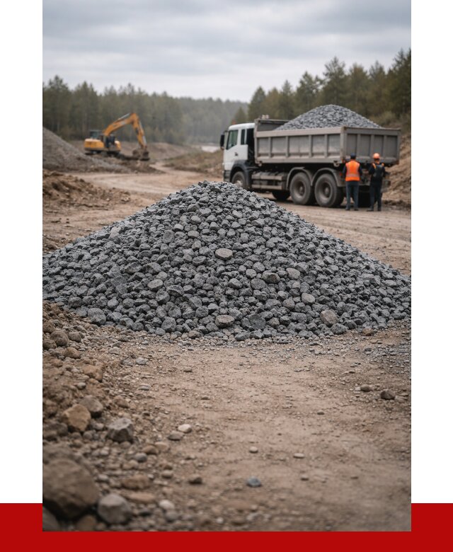 Щебень габбро диабаз фракция 40-70 в Кизилюрте от 2272 р-ПРОНЕРУДКзт