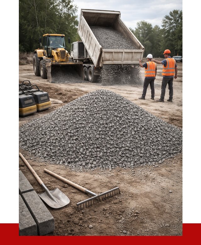 Гравийный щебень купить в Кизилюрте от 2272 р. ПРОНЕРУДКзт