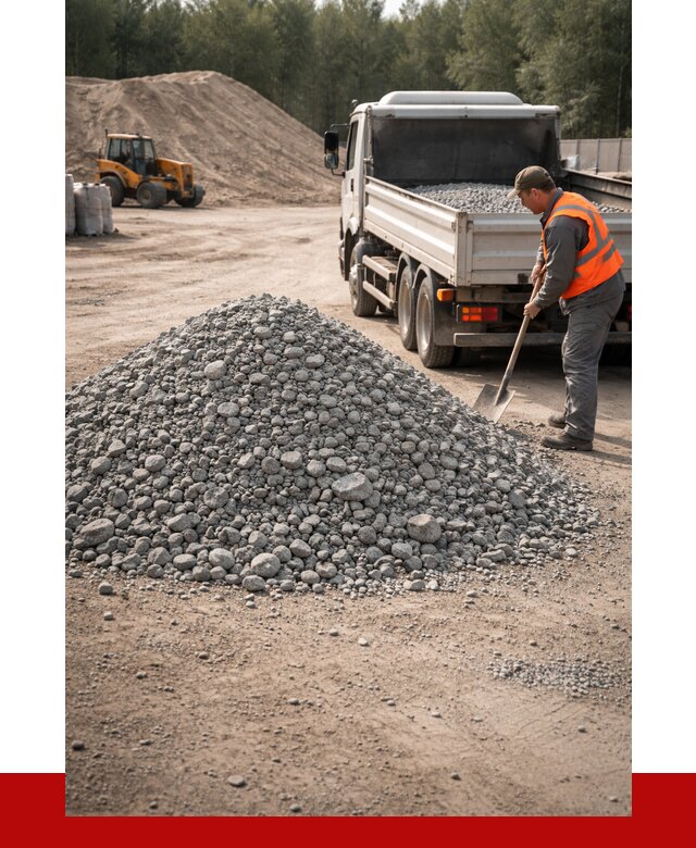 Гравийный щебень фракция 5-10 в Кизилюрте от 2272 р. | ПРОНЕРУДКзт