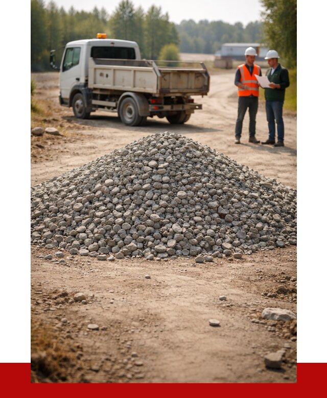Гравийный щебень фракция 20-40 в Кизилюрте от 1239 р. | ПРОНЕРУДКзт