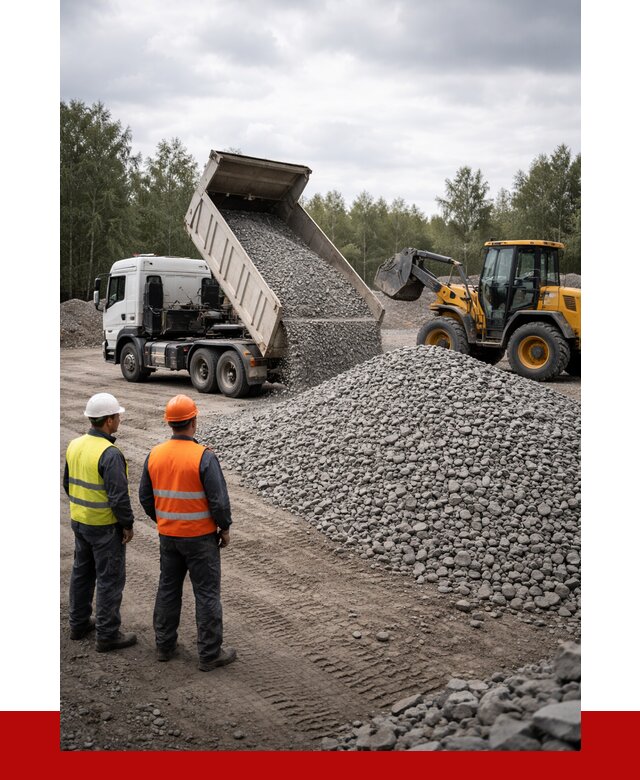 Гравийный щебень фракция 40-70 в Кизилюрте от 9810р | ПРОНЕРУДКзт