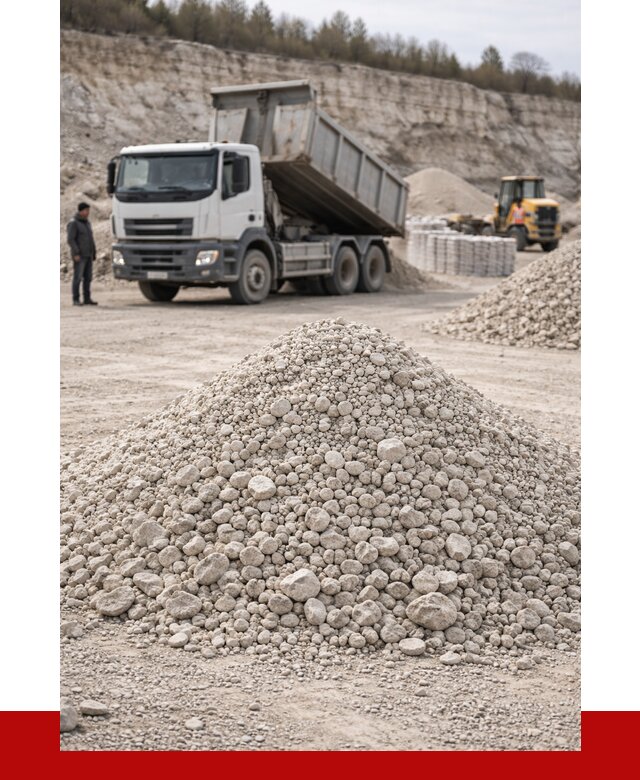 Известняковый щебень фракция 5-20 в Кизилюрте, 4337 р. ПРОНЕРУДКзт