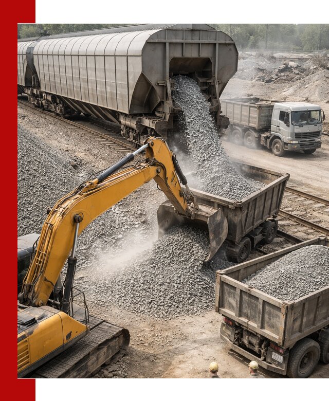 Доставка железнодорожного щебня в Кизилюрте крупными партиями быстрого отгруза