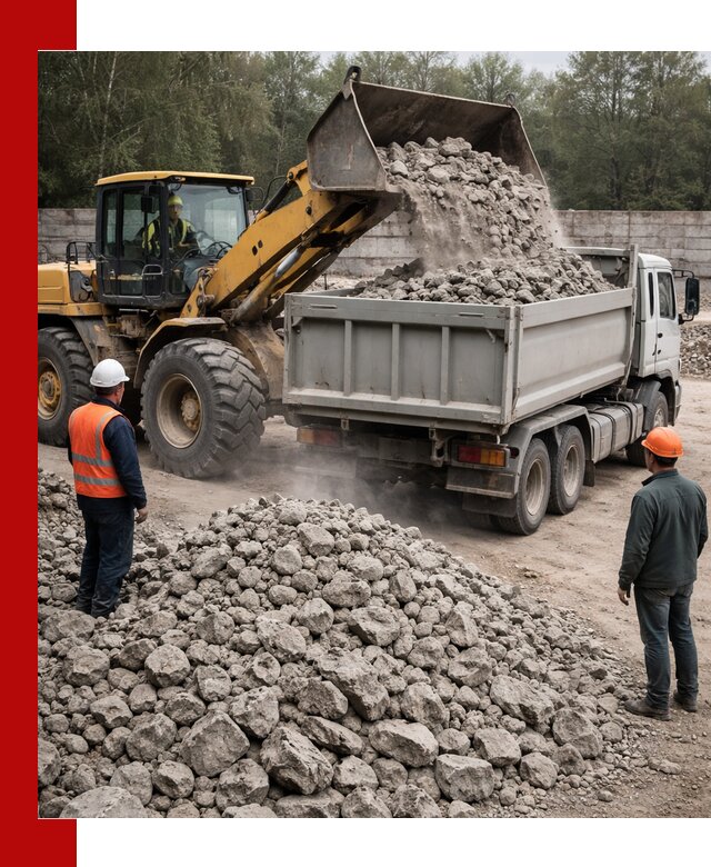 Вторичный щебень фракция 70–150 в Кизилюрте с доставкой