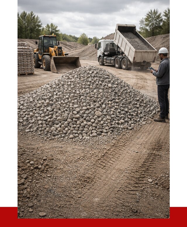 Купить бетонный щебень в Кизилюрте, от 3304 р. ПРОНЕРУДКзт