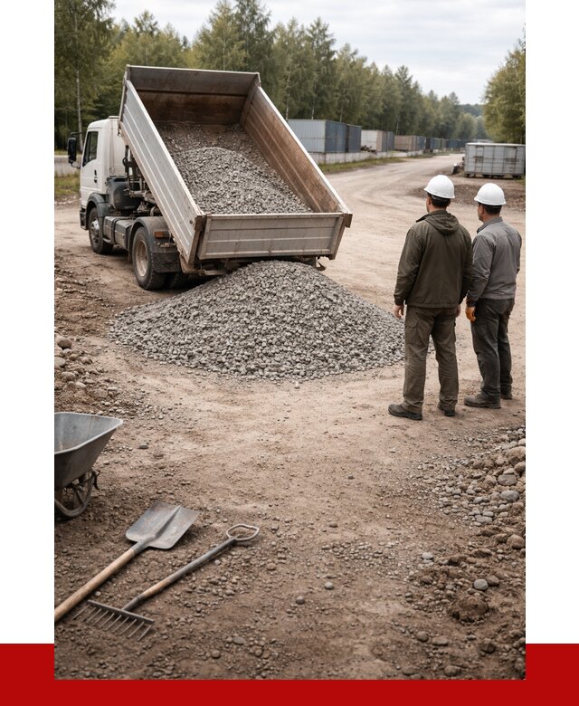 Бетонный щебень фракция 5-20 в Кизилюрте от 3304 р., ПРОНЕРУДКзт