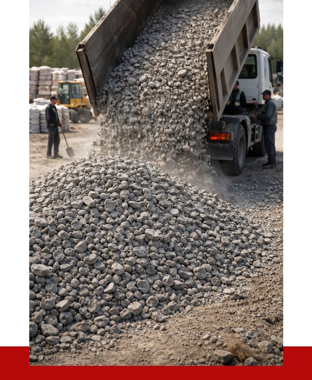 Бетонный щебень фракция 40-70 в Кизилюрте от 1859 р. ПРОНЕРУДКзт