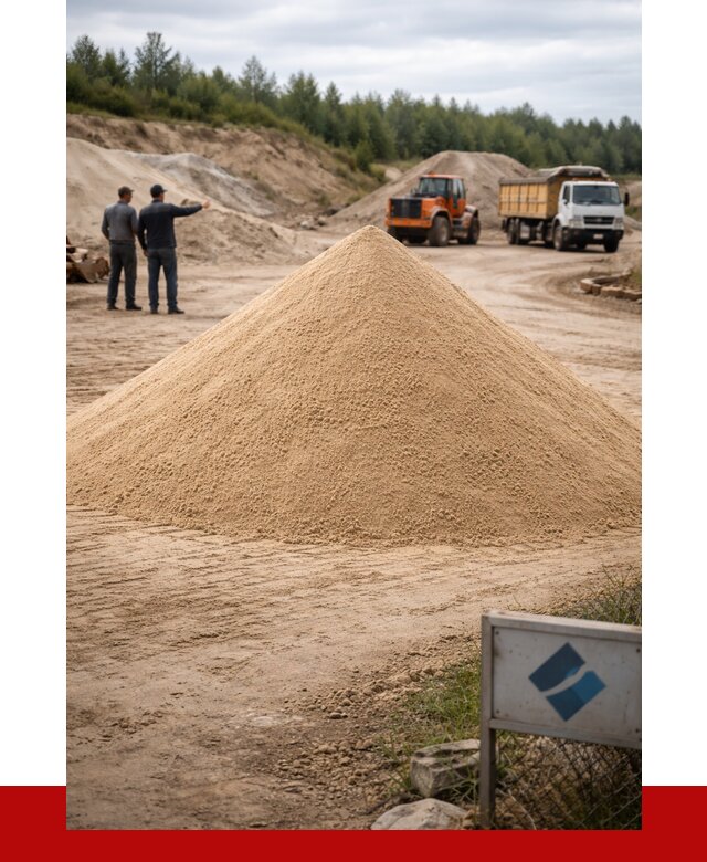 Карьерный песок навалом в Кизилюрте от 1859 р. | ПРОНЕРУДКзт