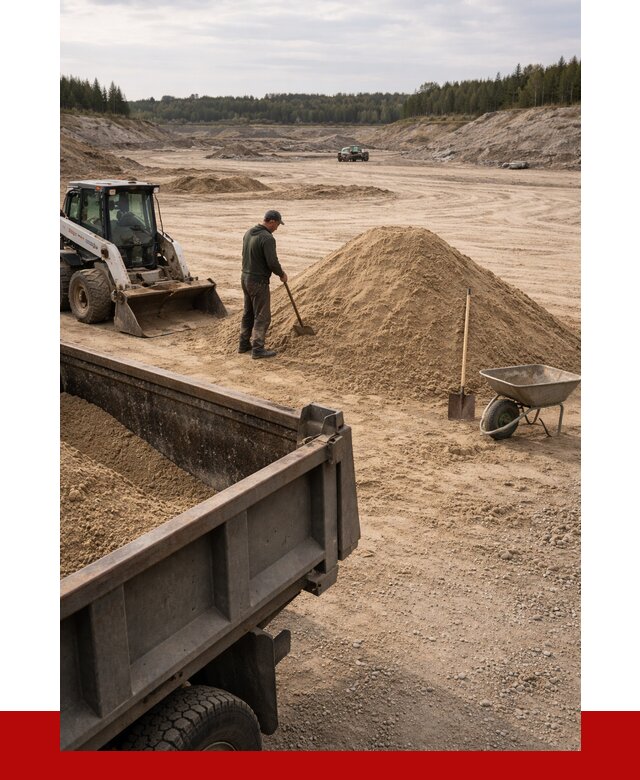 Карьерный песок среднезернистый в Кизилюрте, от 2272 р. ПРОНЕРУДКзт