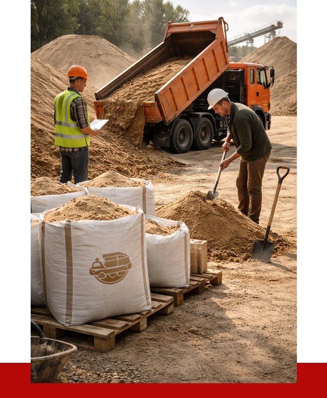 Строительный песок в Кизилюрте от 2272 р. с доставкой, ПРОНЕРУДКзт