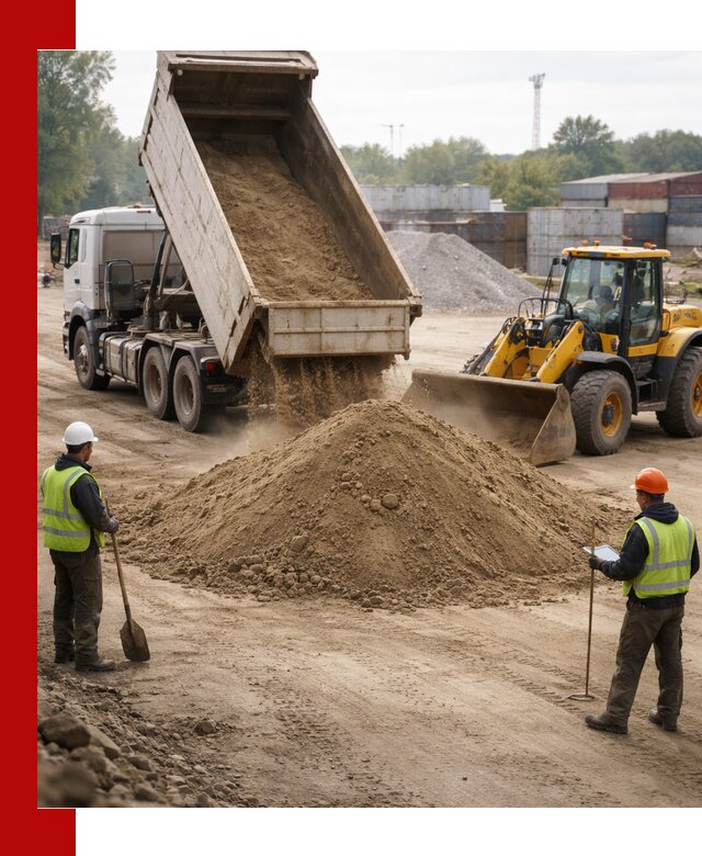 Доставка и продажа пескогрунта оптом и в розницу в Кизилюрте