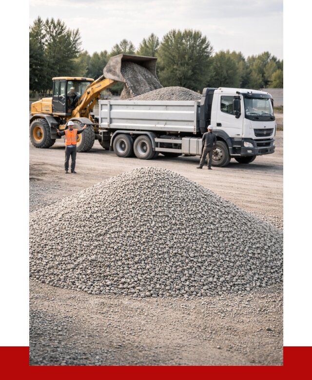 Купить мытый гравий в Кизилюрте от 3614 р, доставка ПРОНЕРУДКзт
