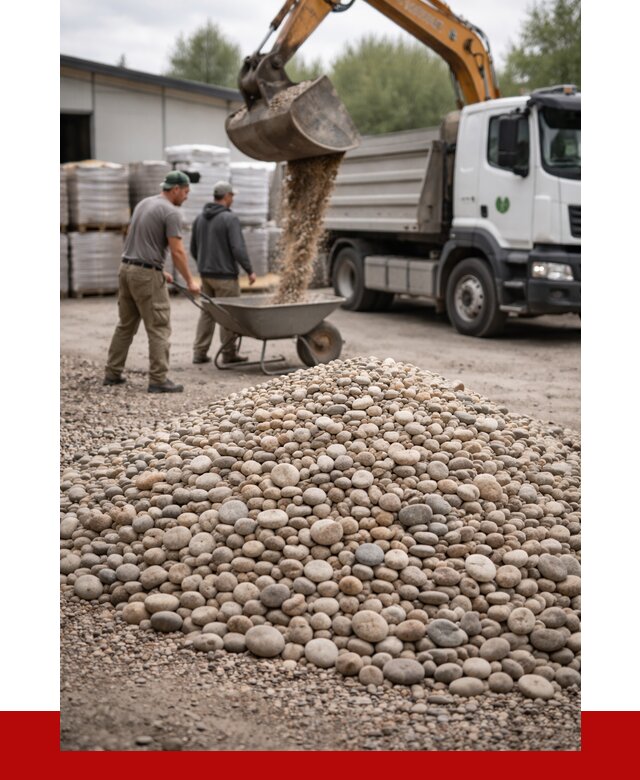 Галька декоративная в Кизилюрте от 3304 р. за куб | ПРОНЕРУДКзт