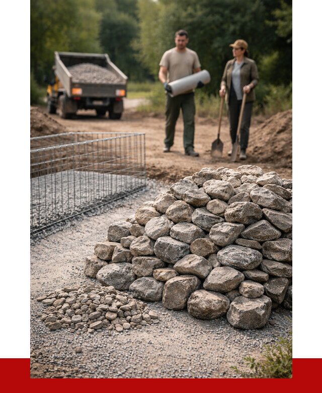 Камень для габионов фракция 100-200 в Кизилюрте от 4956 р. | ПРОНЕРУДКзт