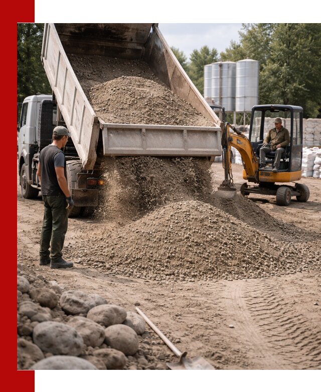 Доставка ПГС С3 в Кизилюрте самосвалами и миксерами