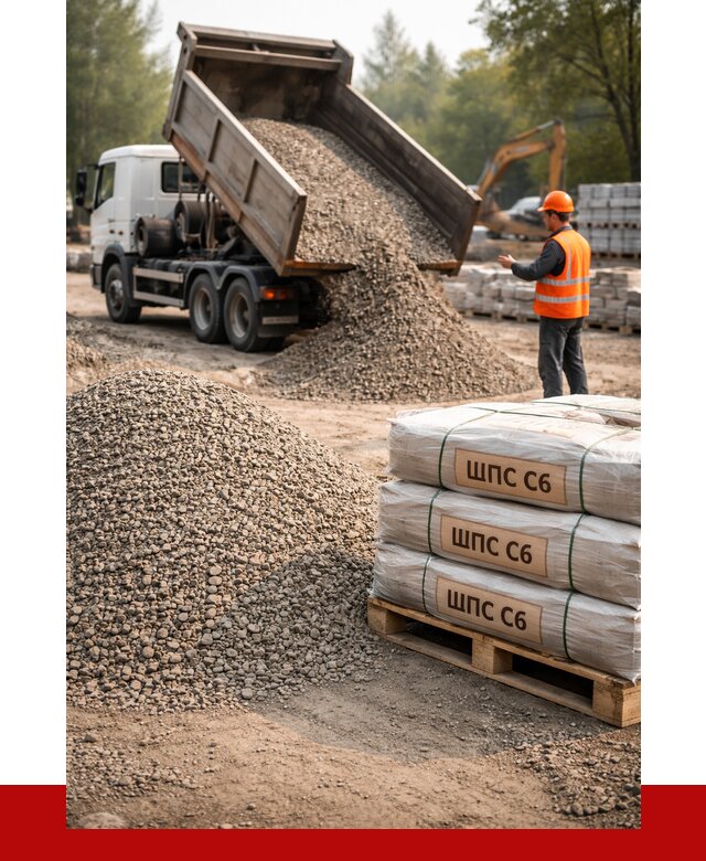 ЩПС С6 в Кизилюрте с доставкой от 2272 р. за куб | ПРОНЕРУДКзт