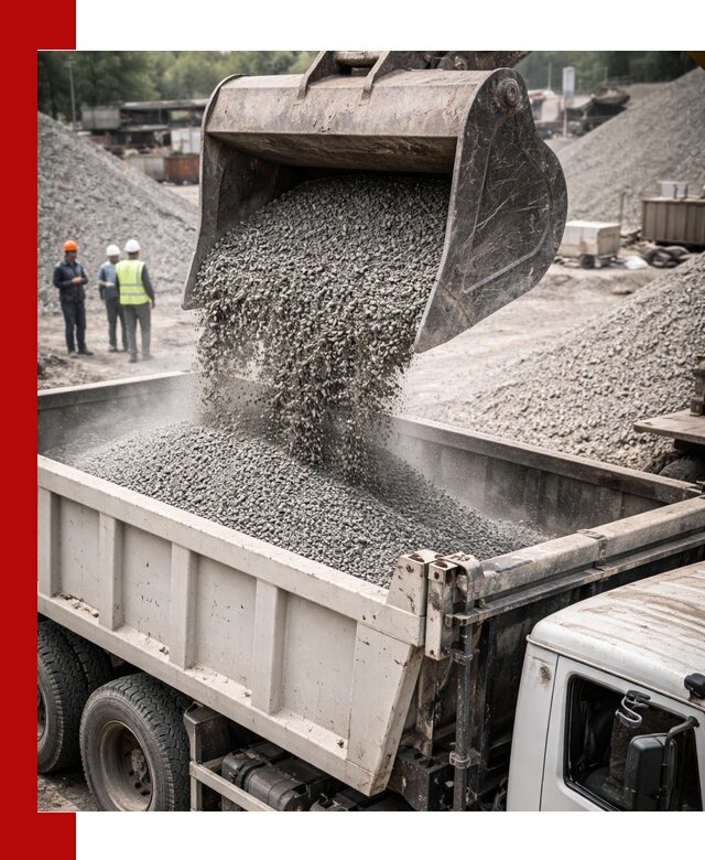 Отсев и крошка для строительства и дорожных работ в Кизилюрте