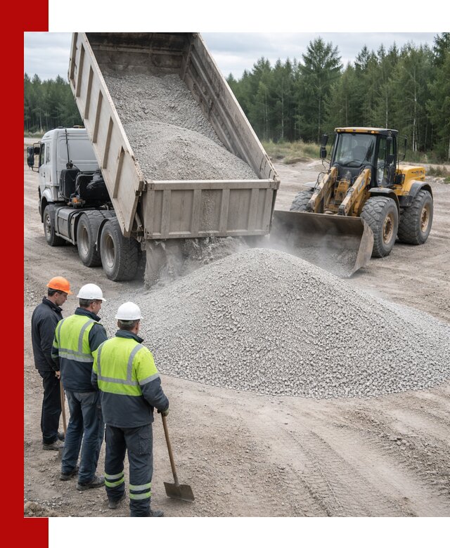 Известняковый отсев 0-5 доставка в Кизилюрте быстро и выгодно