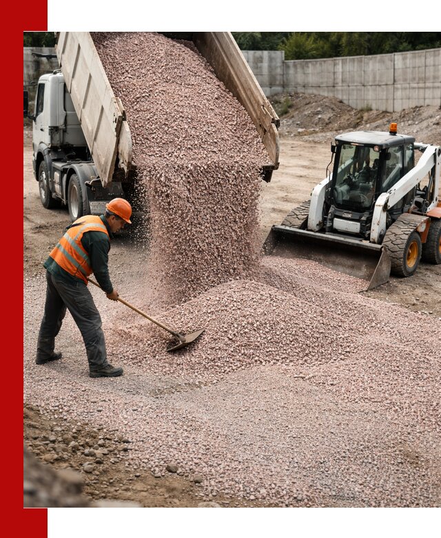 Крошка розовый гранит с доставкой в Кизилюрте от производителя