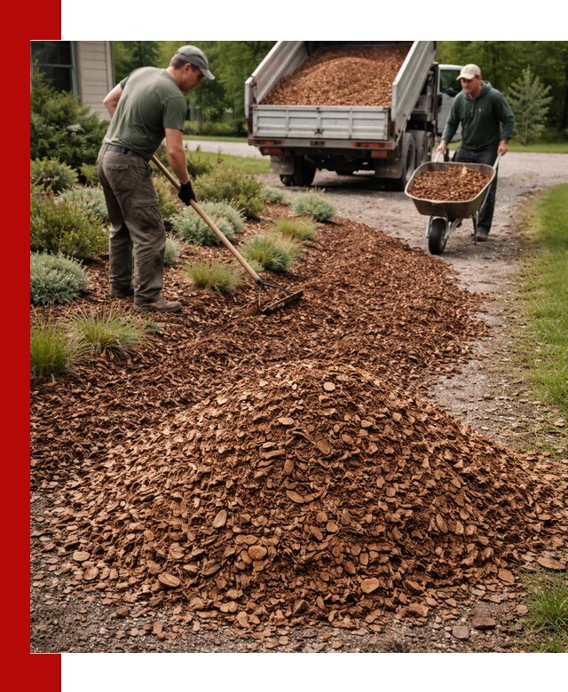Крошка для мульчирования с доставкой в Кизилюрте
