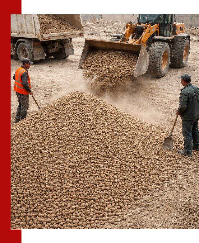 Керамзит фракция 10-20 с доставкой в Кизилюрте