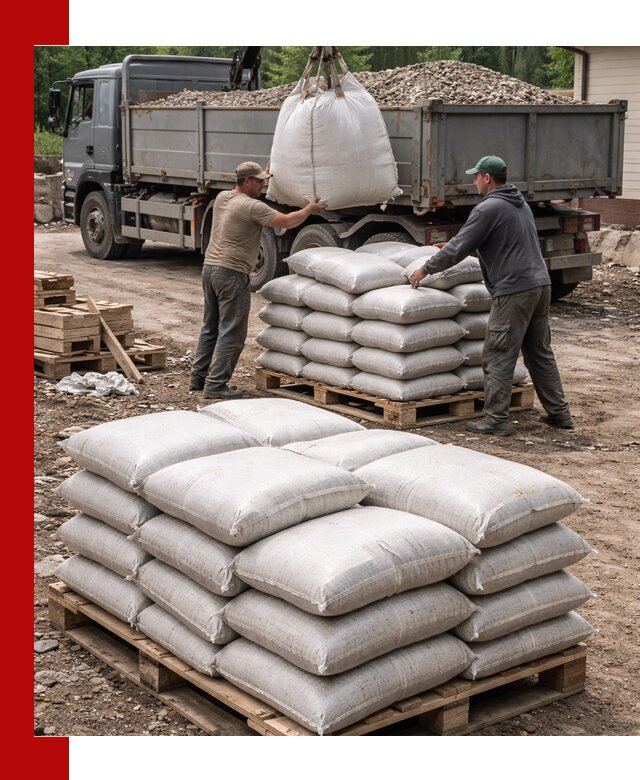 Керамзит в мешках с доставкой в Кизилюрте от компании-поставщика