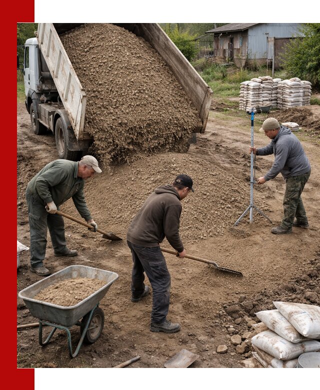 Керамзитовый песок с доставкой в Кизилюрте оптом и в розницу
