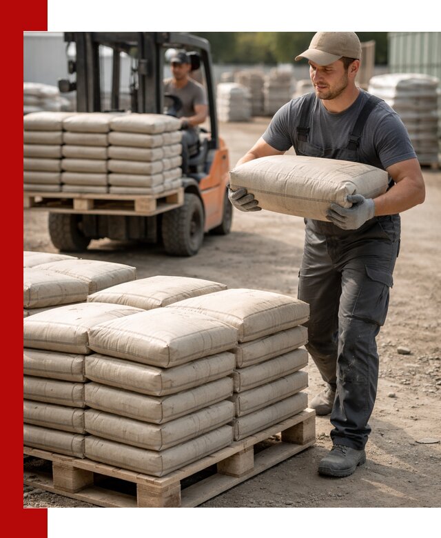 Доставка цемента в мешках оптом и в розницу в Кизилюрте