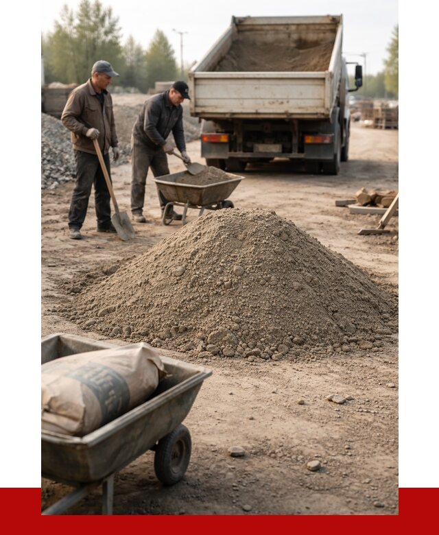 Цементно-песчаная смесь М150 в Кизилюрте от 4853 р. | ПРОНЕРУДКзт