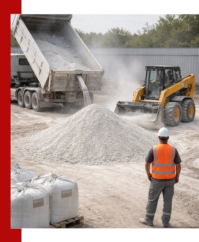 Доставка и продажа известняковой муки в Кизилюрте