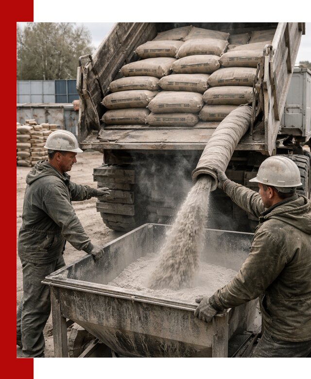 Доставка цемента М400 в Кизилюрте оптом и в розницу