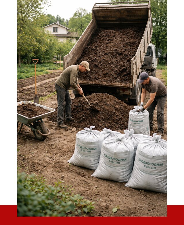 Плодородная смесь в Кизилюрте от 4337 р./куб с доставкой | ПРОНЕРУДКзт