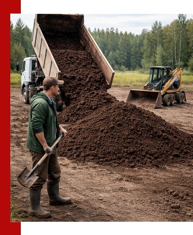 Купить верховой торф с доставкой в Кизилюрте для садоводства и растений