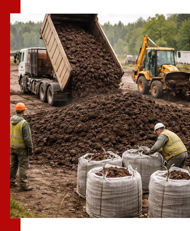 Доставка нейтрального торфа в Кизилюрте оптом и в розницу