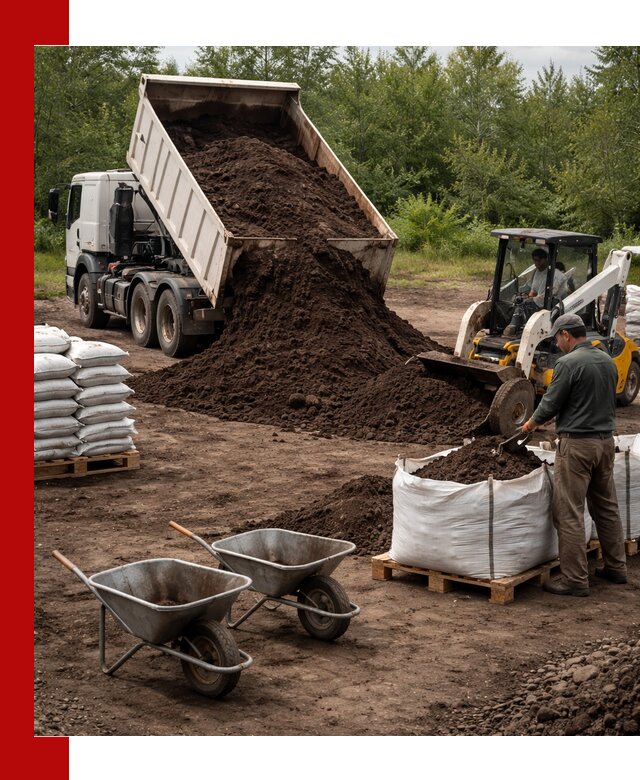 Доставка и продажа торфогрунта в Кизилюрте оптом и в розницу