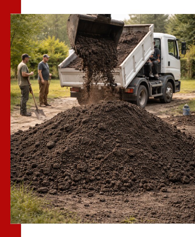 Доставка и продажа чернозема в Кизилюрте оптом и в розницу