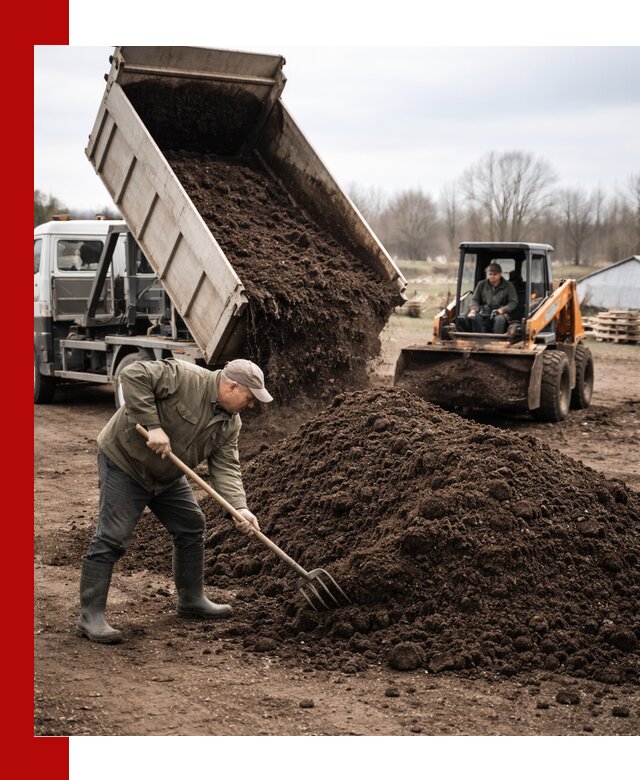 Доставка и продажа перегноя в Кизилюрте быстро и дешево