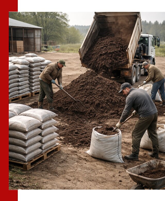 Доставка компоста оптом и в розницу в Кизилюрте