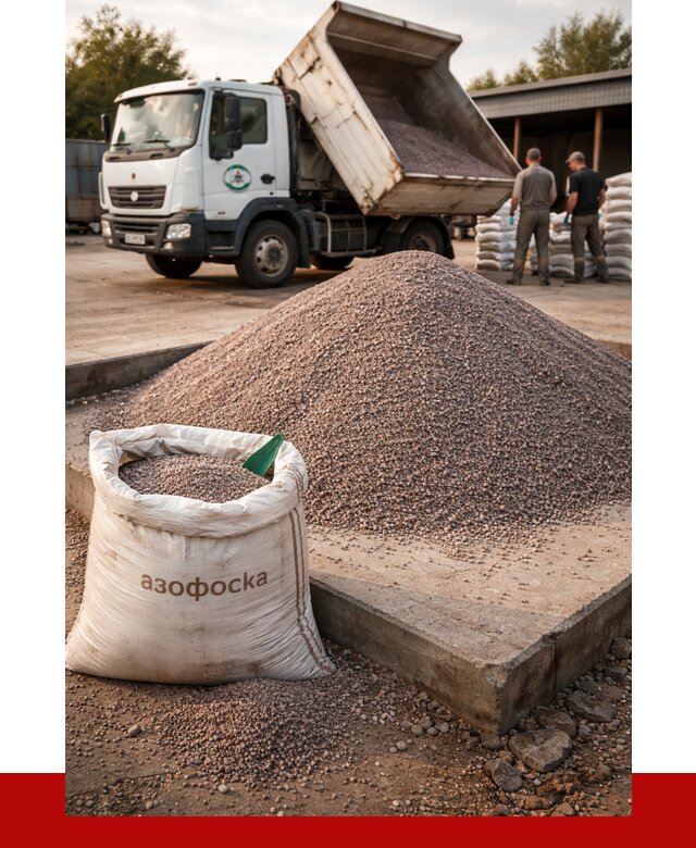 Купить азофоска в Кизилюрте с доставкой от 1239 р. за куб | ПРОНЕРУДКзт