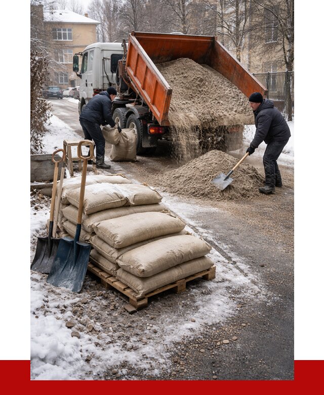 Противогололедные материалы оптом в Кизилюрте от 4337 р. | ПРОНЕРУДКзт