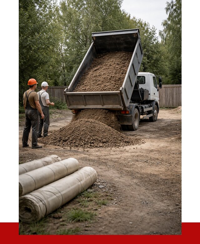 Доставка сыпучих материалов самосвалом в Кизилюрт от 4337 р. | ПРОНЕРУДКзт