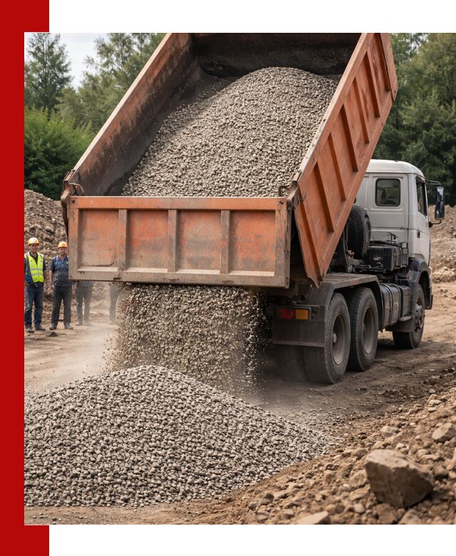 Доставка сыпучих материалов самосвалом в Кизилюрте быстро и надежно