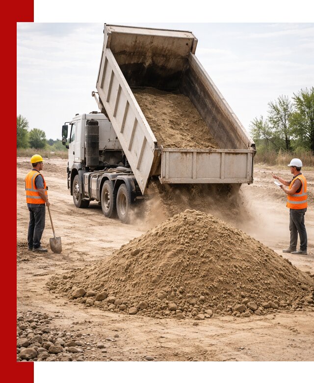 Доставка самосвалом 15 кубов в Кизилюрте за город и по городу