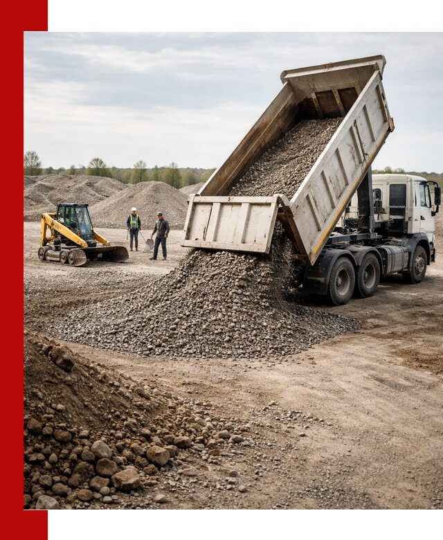 Доставка самосвалом 25 м³ в Кизилюрте быстро и надежно